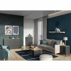 Germania Sideboard California I - Graphit 14 Germania Sideboard California I - Graphit -Büromöbel Verkäufe 1000352104 220512 021 MOOD DETAILS P000000001000352104 mood