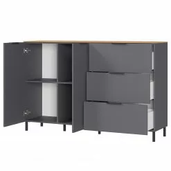 Germania Sideboard California I - Graphit 17 Germania Sideboard California I - Graphit -Büromöbel Verkäufe 1000352104 220512 031 DETAILS P000000001000352104