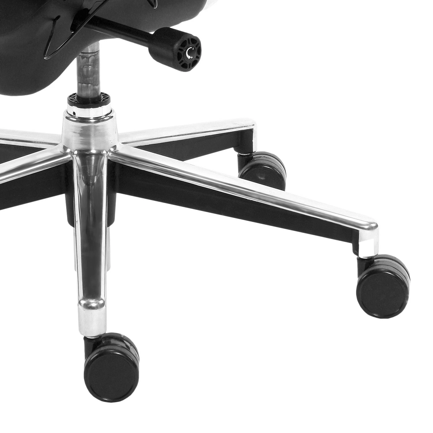 Nowy Styl Bürostuhl Enjoy - Netzstoff / Kunsstoff / Aluminium - Schwarz / Chrom 7 Nowy Styl Bürostuhl Enjoy - Netzstoff / Kunsstoff / Aluminium - Schwarz / Chrom – Bild 5