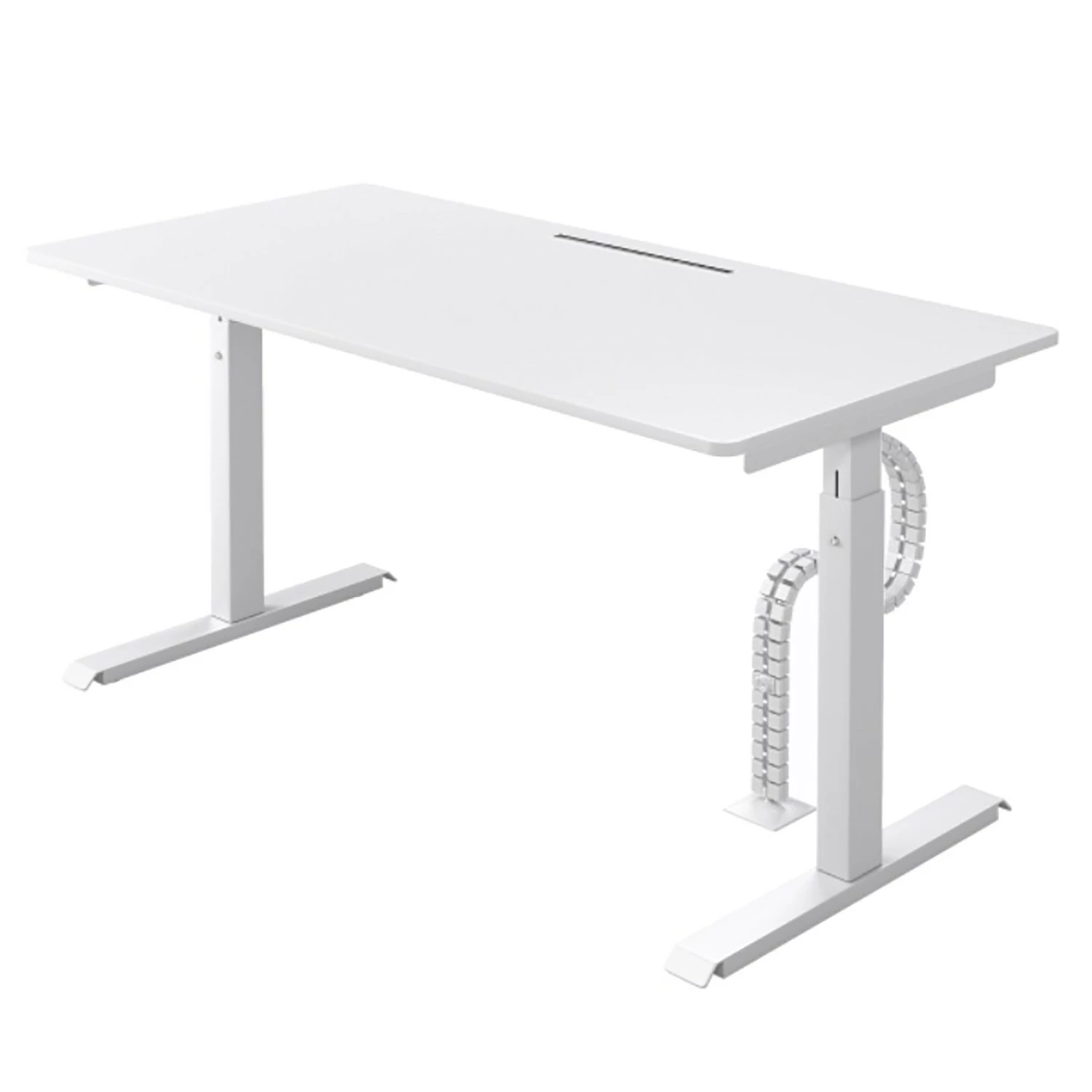 Loftscape Schreibtisch Warnant - (Manuell höhenverstellbar) - Weiß - Breite: 160 cm 3 Loftscape Schreibtisch Warnant - (Manuell höhenverstellbar) - Weiß - Breite: 160 cm