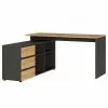Germania Eckschreibtisch GW-Lissabon - Eiche Navarra Dekor / Graphit