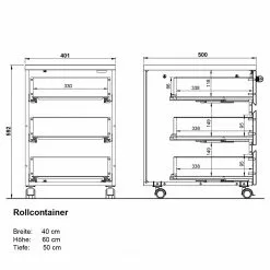 Germania Büroset GW-Lissabon X (3-teilig) - Breite: 160 cm -Büromöbel Verkäufe 1000353367 220520 501 SKETCH DETAILS P000000001000353367 sketch