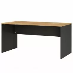 Germania Büroset GW-Lissabon II (3-teilig) - Eiche Navarra Dekor / Graphit -Büromöbel Verkäufe 1000353372 220520 030 DETAILS P000000001000353372