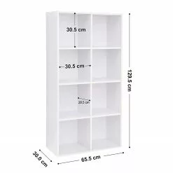 Loftscape Regal Towanda - Weiß -Büromöbel Verkäufe 1000353403 220601 500 SKETCH DETAILS P000000001000353403 sketch