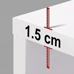 Loftscape Regal Towanda - Weiß -Büromöbel Verkäufe 1000353403 220601 501 SKETCH DETAILS P000000001000353403 sketch