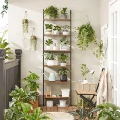 Red Living Leiterregal Crosshill III - Braun / Schwarz -Büromöbel Verkäufe 1000353408 220601 021 MOOD DETAILS P000000001000353408 mood