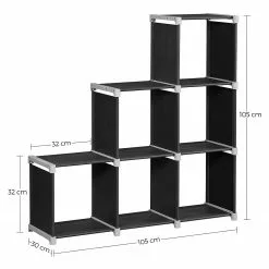 Loftscape Regal Waledas - Schwarz / Grau -Büromöbel Verkäufe 1000353420 220601 500 SKETCH DETAILS P000000001000353420 sketch