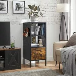 Red Living Regal Mocksville - Braun / Schwarz -Büromöbel Verkäufe 1000353473 220601 020 MOOD DETAILS P000000001000353473 mood