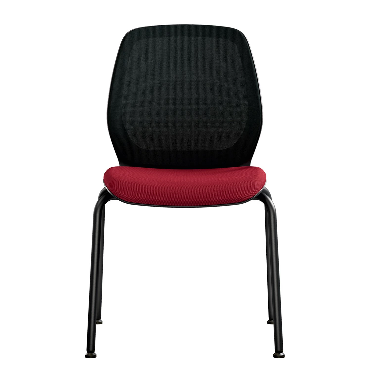 Sedus Besucherstuhl se:do - Rubinrot 4 Sedus Besucherstuhl se:do - Rubinrot – Bild 2