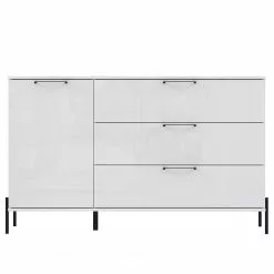 Loftscape Sideboard Ozora I - Hochglanz Weiß / Matt Weiß 11 Loftscape Sideboard Ozora I - Hochglanz Weiß / Matt Weiß -Büromöbel Verkäufe 1000356721 220603 030 DETAILS P000000001000356721