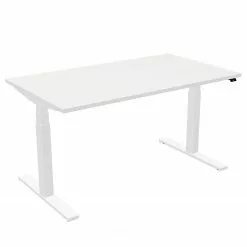 Nowy Styl Schreibtisch Emodel 2.0 - (Elektrisch höhenverstellbar) - Weiß - Breite: 120 cm - Höhenverstellbar