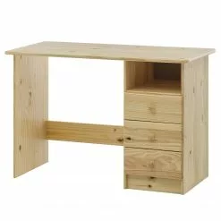 Naturoo Schreibtisch Ruwais I - Kiefer massiv - Kiefer