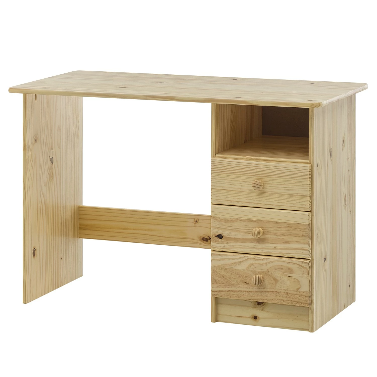 Naturoo Schreibtisch Ruwais I - Kiefer massiv - Kiefer 3 Naturoo Schreibtisch Ruwais I - Kiefer massiv - Kiefer