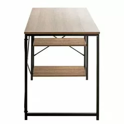 Red Living Schreibtisch Eibar I - Metall - Eiche Dekor / Schwarz -Büromöbel Verkäufe 1000356851 220609 031 DETAILS P000000001000356851