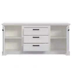 Ridgevalley Sideboard New Dessa I - Kiefer Weiß Dekor -Büromöbel Verkäufe 1000357993 220616 050 DETAILS P000000001000357993