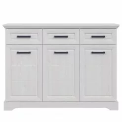 Ridgevalley Sideboard New Dessa III - Kiefer Weiß Dekor -Büromöbel Verkäufe 1000358010 220616 040 DETAILS P000000001000358010