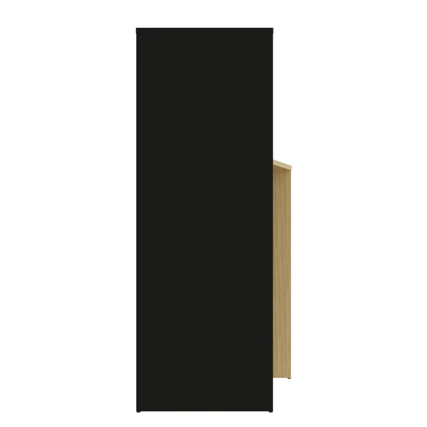 Temahome Schreibtisch-Kombination Mitch - Eiche Dekor / Schwarz 9 Temahome Schreibtisch-Kombination Mitch - Eiche Dekor / Schwarz – Bild 7