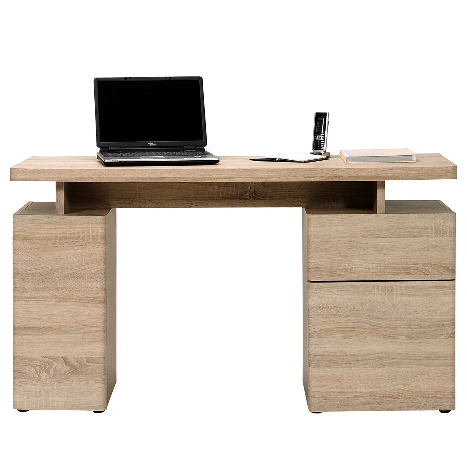 Jahnke Schreibtisch Cuuba Libre 140 - Eiche Sägerau Dekor 4 Jahnke Schreibtisch Cuuba Libre 140 - Eiche Sägerau Dekor – Bild 2