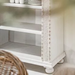 Ridgevalley Regal Missoula - Mango massiv - Vintage Weiß -Büromöbel Verkäufe 1000359909 220624 031 DETAILS P000000001000359909