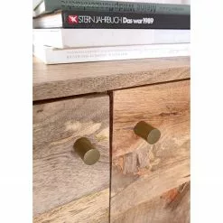 Naturoo Sideboard Yearby - Mango massiv - Mango / Gold -Büromöbel Verkäufe 1000359926 220713 040 DETAILS P000000001000359926