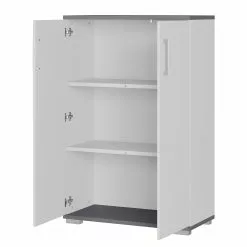 Germania Büroset GW-Profi 2.0 I (4-teilig) - Höhenverstellbar - Hellgrau -Büromöbel Verkäufe 1000360356 220622 031 DETAILS P000000001000360356