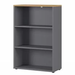 Germania Büroset GW-Agenda IV (4-teilig) - Eiche Grandson Dekor / Graphit -Büromöbel Verkäufe 1000360362 220622 032 DETAILS P000000001000360362