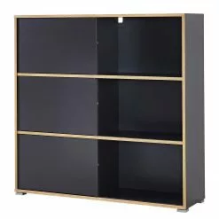 Germania Büroset Mingle III (3-teilig) - Anthrazit / Eiche Sonoma Dekor -Büromöbel Verkäufe 1000360363 220622 035 DETAILS P000000001000360363