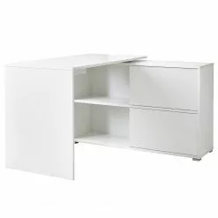 Germania Büroset Mingle II (2-teilig) - Weiß / Eiche Sonoma Dekor -Büromöbel Verkäufe 1000360364 220622 031 DETAILS P000000001000360364