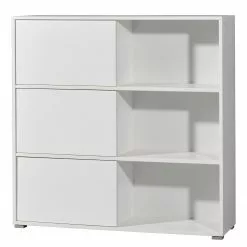 Germania Büroset Mingle II (2-teilig) - Weiß / Eiche Sonoma Dekor -Büromöbel Verkäufe 1000360364 220622 032 DETAILS P000000001000360364