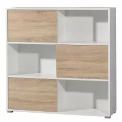 Germania Büroset Mingle II (2-teilig) - Weiß / Eiche Sonoma Dekor -Büromöbel Verkäufe 1000360364 220622 033 DETAILS P000000001000360364