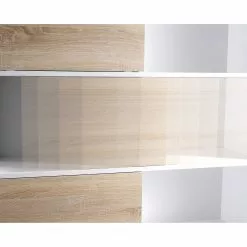 Germania Büroset Mingle II (2-teilig) - Weiß / Eiche Sonoma Dekor -Büromöbel Verkäufe 1000360364 220622 035 DETAILS P000000001000360364