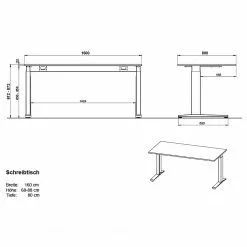 Germania Büroset GW-Agenda V (5-teilig) - Höhenverstellbar - Eiche Grandson Dekor / Graphit 34 Germania Büroset GW-Agenda V (5-teilig) - Höhenverstellbar - Eiche Grandson Dekor / Graphit -Büromöbel Verkäufe 1000360375 220622 503 SKETCH DETAILS P000000001000360375 sketch