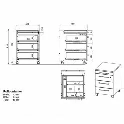 Germania Büroset GW-Agenda V (5-teilig) - Höhenverstellbar - Eiche Grandson Dekor / Graphit 35 Germania Büroset GW-Agenda V (5-teilig) - Höhenverstellbar - Eiche Grandson Dekor / Graphit -Büromöbel Verkäufe 1000360375 220622 504 SKETCH DETAILS P000000001000360375 sketch