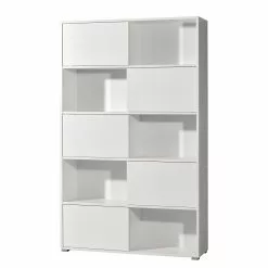 Germania Büroset Mingle I (2-teilig) - Weiß / Eiche Sonoma Dekor -Büromöbel Verkäufe 1000360380 220622 033 DETAILS P000000001000360380