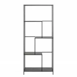 Red Living Regal Zap II - Marmor Schwarz Dekor / Schwarz -Büromöbel Verkäufe 1000362961 220819 030 DETAILS P000000001000362961