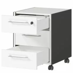 Germania Büroset GW-Pasadena - Graphit / Weiß -Büromöbel Verkäufe 1000363830 220722 033 DETAILS P000000001000363830