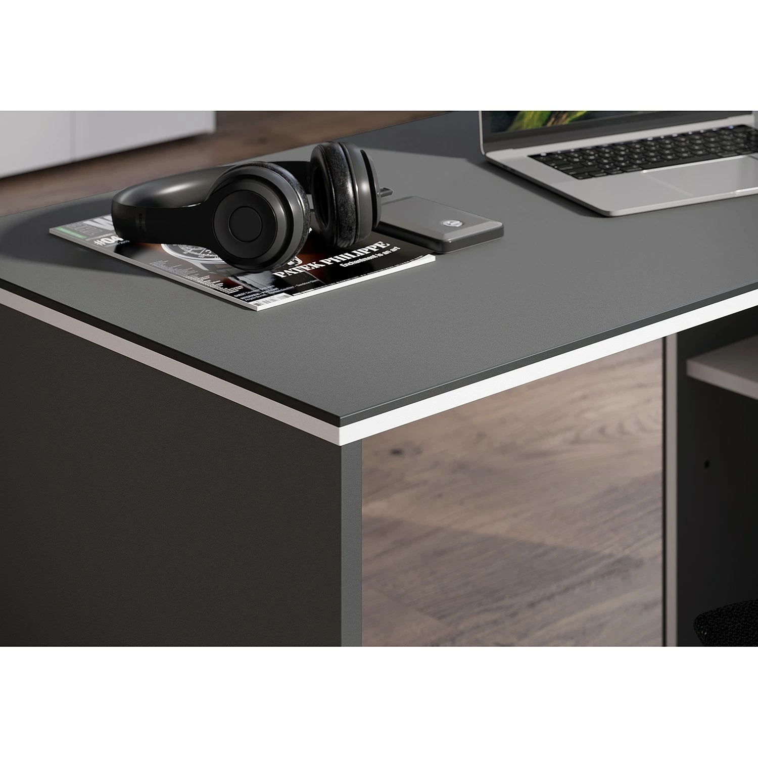 Germania Büroset GW-Pasadena II - Graphit / Weiß 15 Germania Büroset GW-Pasadena II - Graphit / Weiß – Bild 13