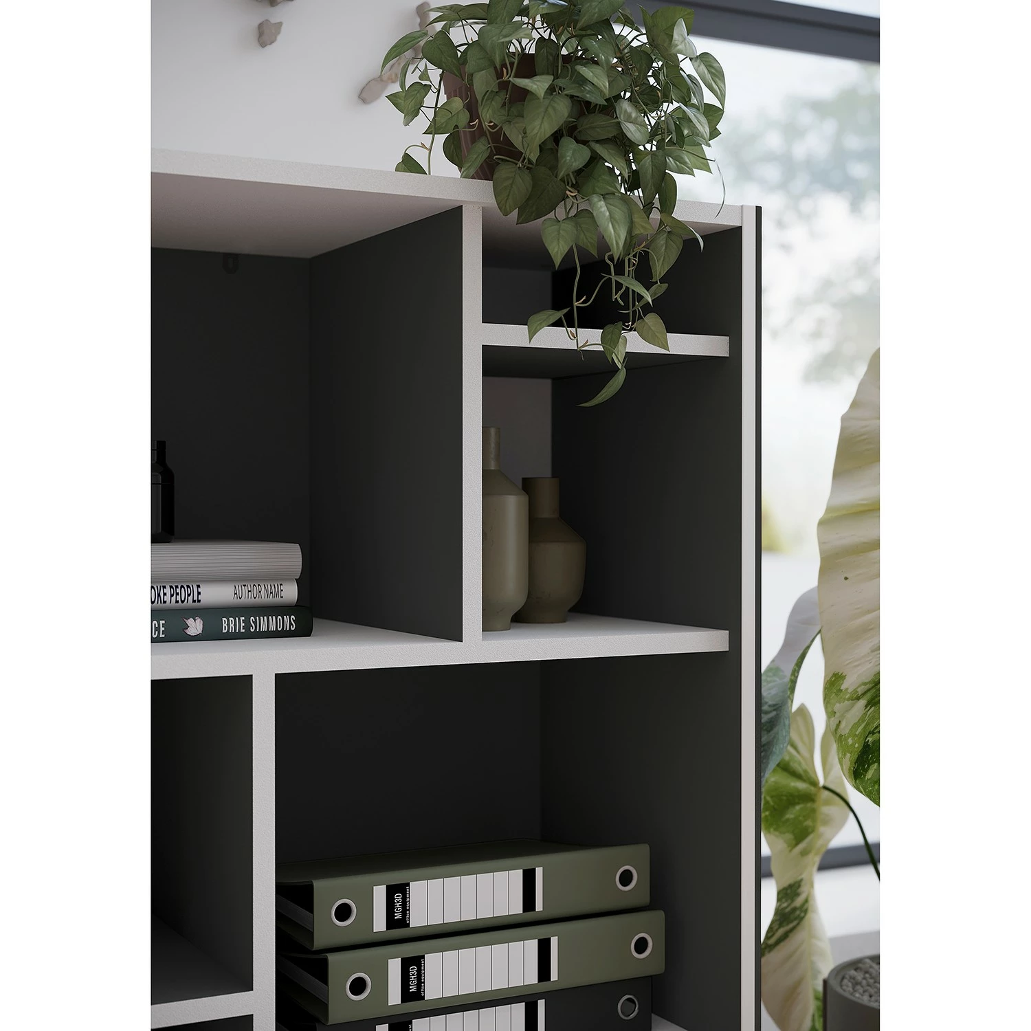 Germania Büroset GW-Pasadena III - Graphit / Weiß 17 Germania Büroset GW-Pasadena III - Graphit / Weiß – Bild 15