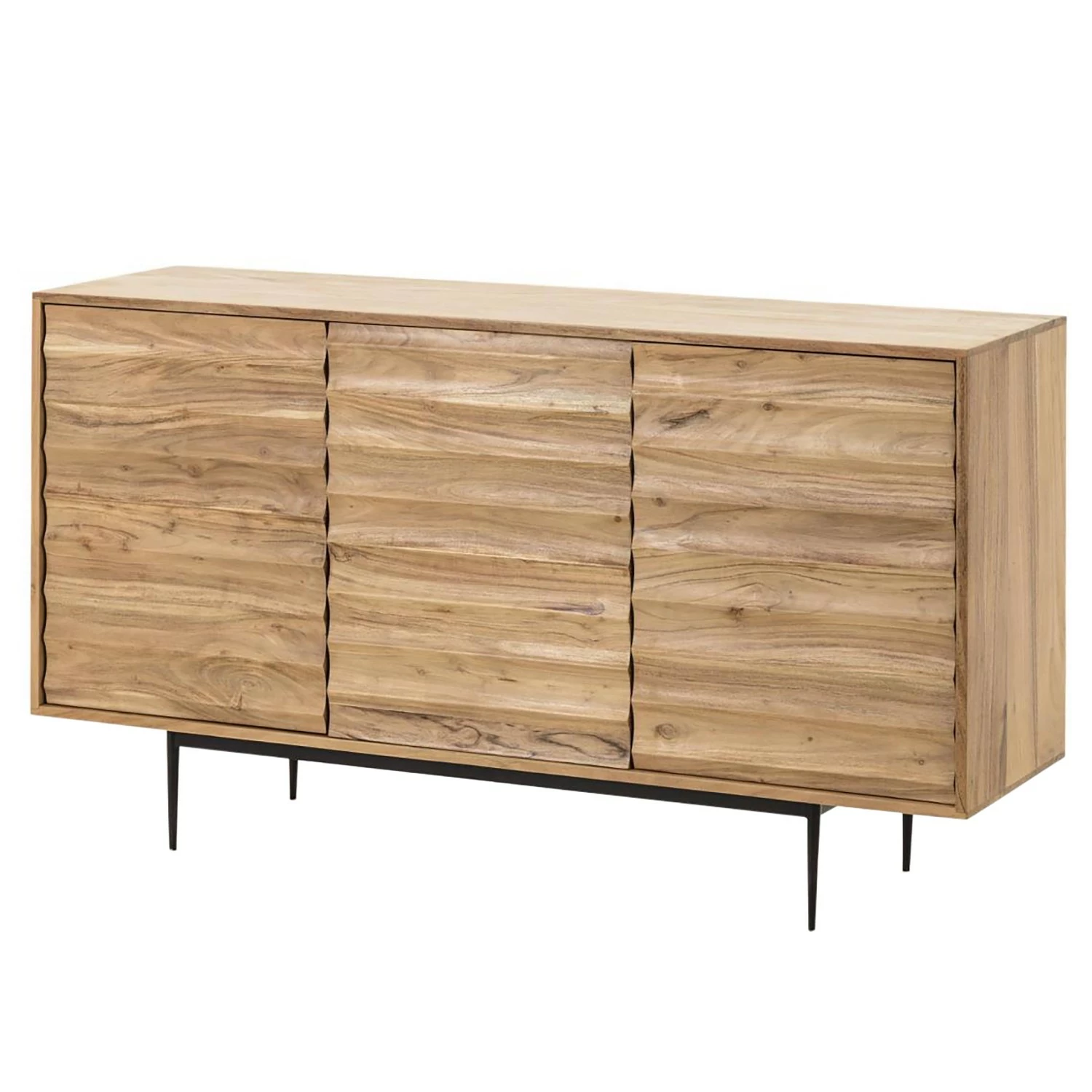 Red Living Sideboard Bela-Bela - Akazie massiv 3 Red Living Sideboard Bela-Bela - Akazie massiv