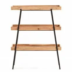 Red Living Regal Beitbridge I - Akazie massiv / Metall - Akazie / Schwarz 14 Red Living Regal Beitbridge I - Akazie massiv / Metall - Akazie / Schwarz -Büromöbel Verkäufe 1000363959 220714 030 DETAILS P000000001000363959