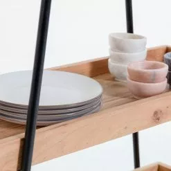 Red Living Regal Beitbridge I - Akazie massiv / Metall - Akazie / Schwarz 17 Red Living Regal Beitbridge I - Akazie massiv / Metall - Akazie / Schwarz -Büromöbel Verkäufe 1000363959 220714 045 DETAILS P000000001000363959