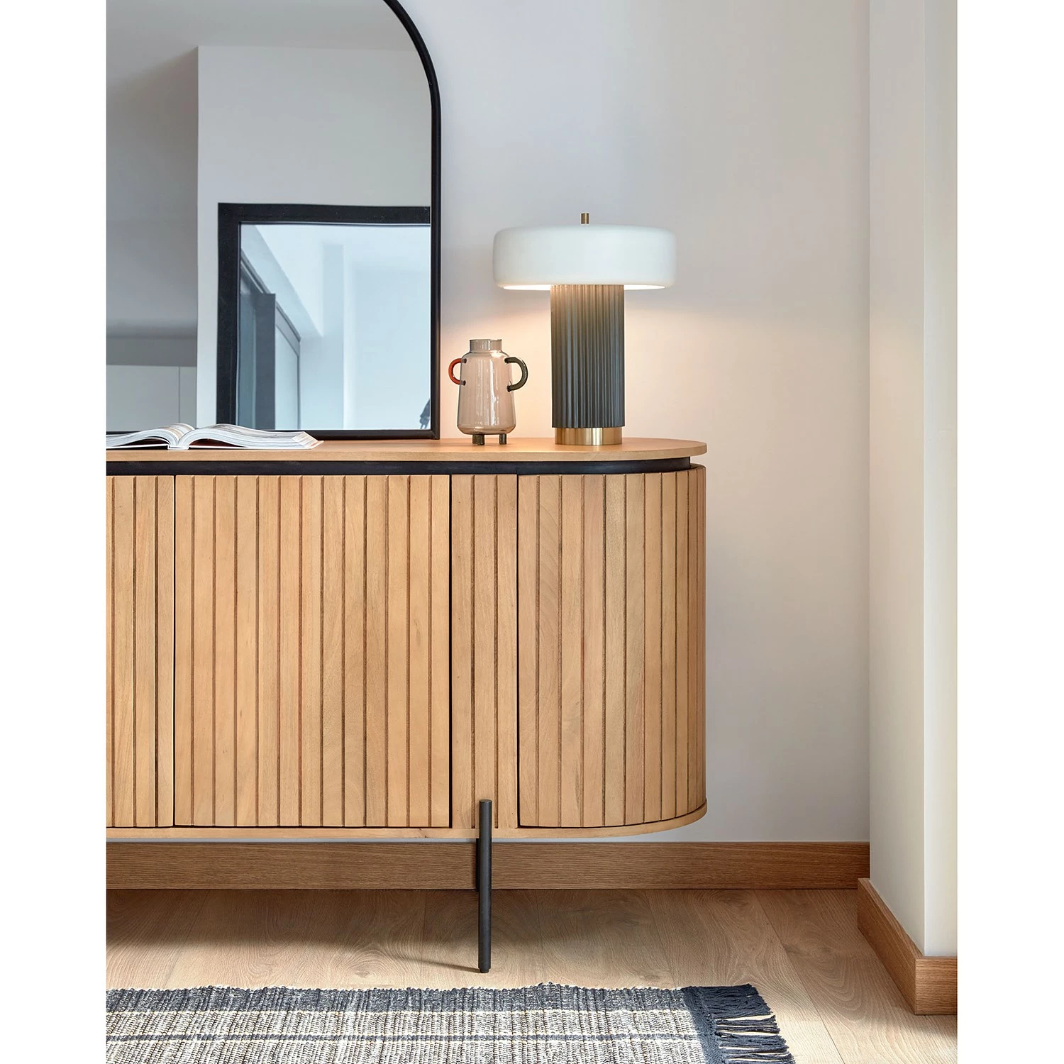 Red Living Sideboard Lusaka - Mango massiv 7 Red Living Sideboard Lusaka - Mango massiv – Bild 5