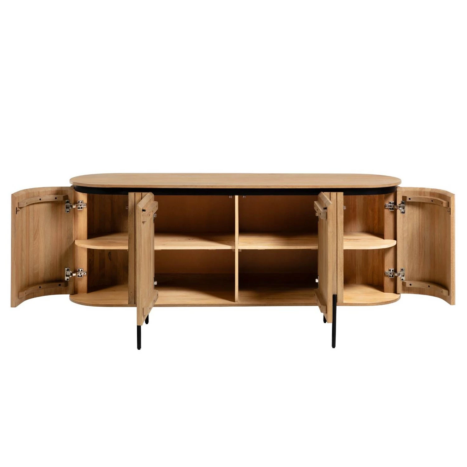 Red Living Sideboard Lusaka - Mango massiv 10 Red Living Sideboard Lusaka - Mango massiv – Bild 8