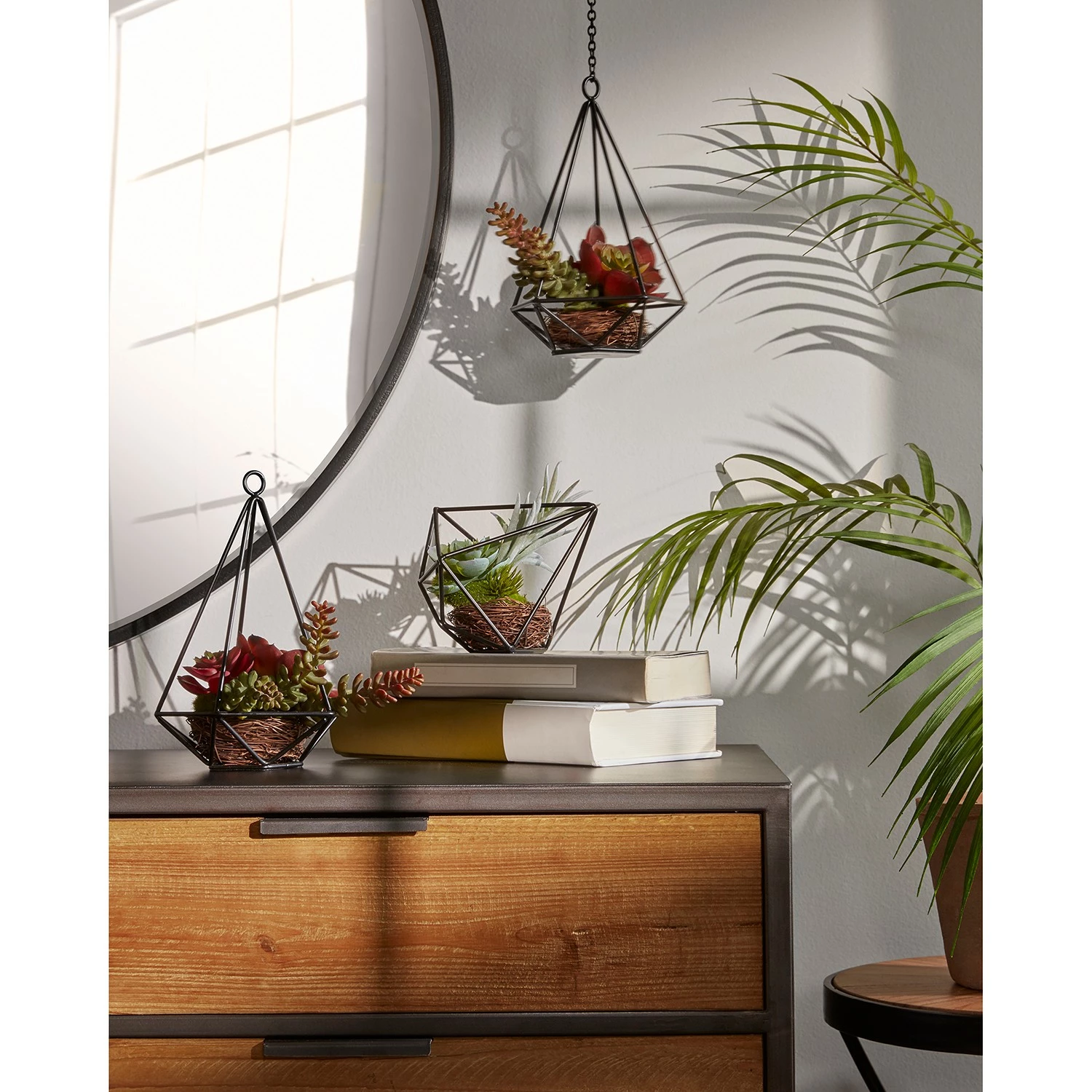 Red Living Sideboard Kisumu - Wiener Geflecht / Eisen - Braun / Schwarz 6 Red Living Sideboard Kisumu - Wiener Geflecht / Eisen - Braun / Schwarz – Bild 4