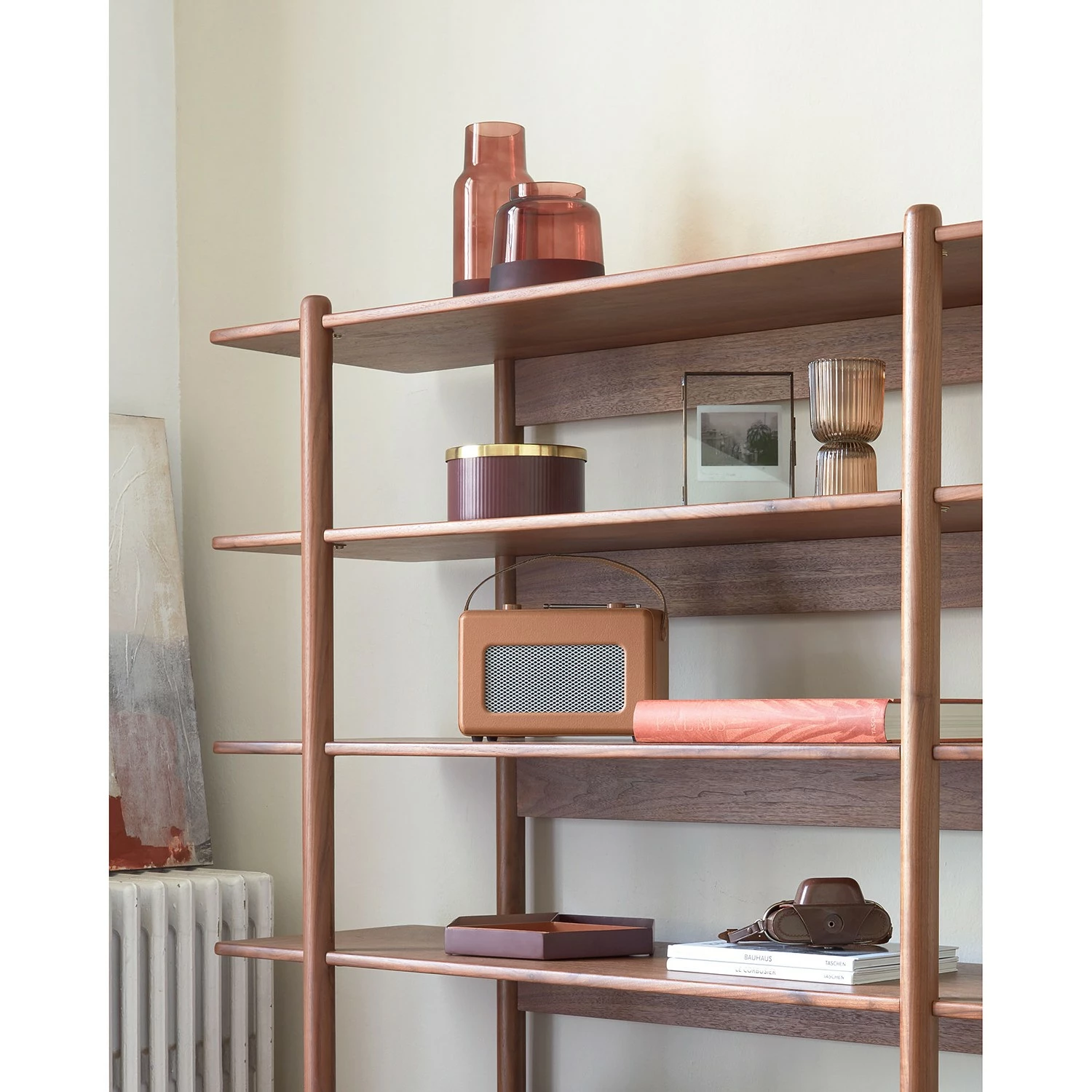 Naturoo Regal Chipata - Walnuss teilmassiv 6 Naturoo Regal Chipata - Walnuss teilmassiv – Bild 4