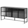 Loftscape Sideboard Tete - Glas / Metall - Schwarz 2 Loftscape Sideboard Tete - Glas / Metall - Schwarz -Büromöbel Verkäufe 1000363985 220714 010 IMAGE P000000001000363985