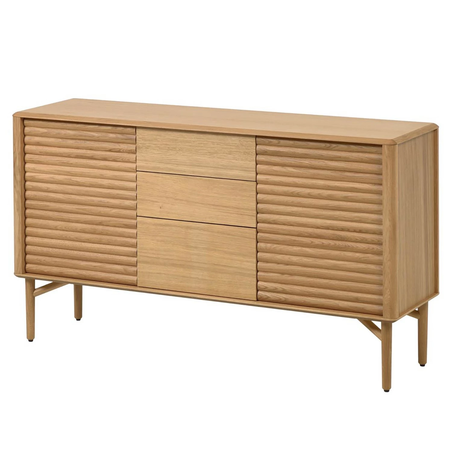 Naturoo Sideboard Lioma - Eiche teilmassiv 3 Naturoo Sideboard Lioma - Eiche teilmassiv