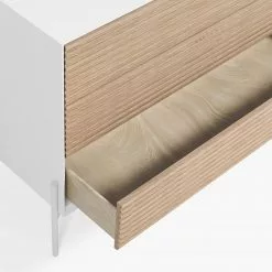 Norrwood Sideboard Maredale II - Esche teilmassiv - Esche / Weiß -Büromöbel Verkäufe 1000364002 220714 030 DETAILS P000000001000364002