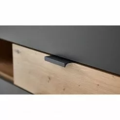 Fashion For Home Sekretär Leox - Graphit / Eiche Artisan Dekor -Büromöbel Verkäufe 1000364254 220719 040 DETAILS P000000001000364254