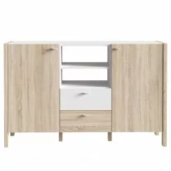 Loftscape Sideboard Thurles I - Eiche Sonoma Dekor / Weiß 11 Loftscape Sideboard Thurles I - Eiche Sonoma Dekor / Weiß -Büromöbel Verkäufe 1000364903 220722 030 DETAILS P000000001000364903